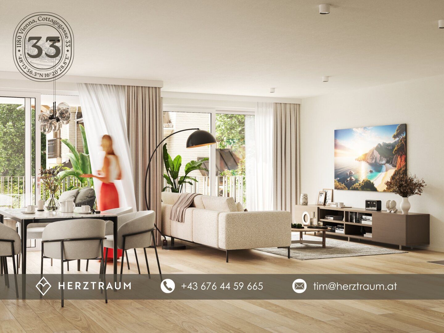 Exklusives Penthouse im Cottageviertel mit Dachgarten und Panoramablick über Wien - Luxus und Privatsphäre in Bestlage - 5. nézet