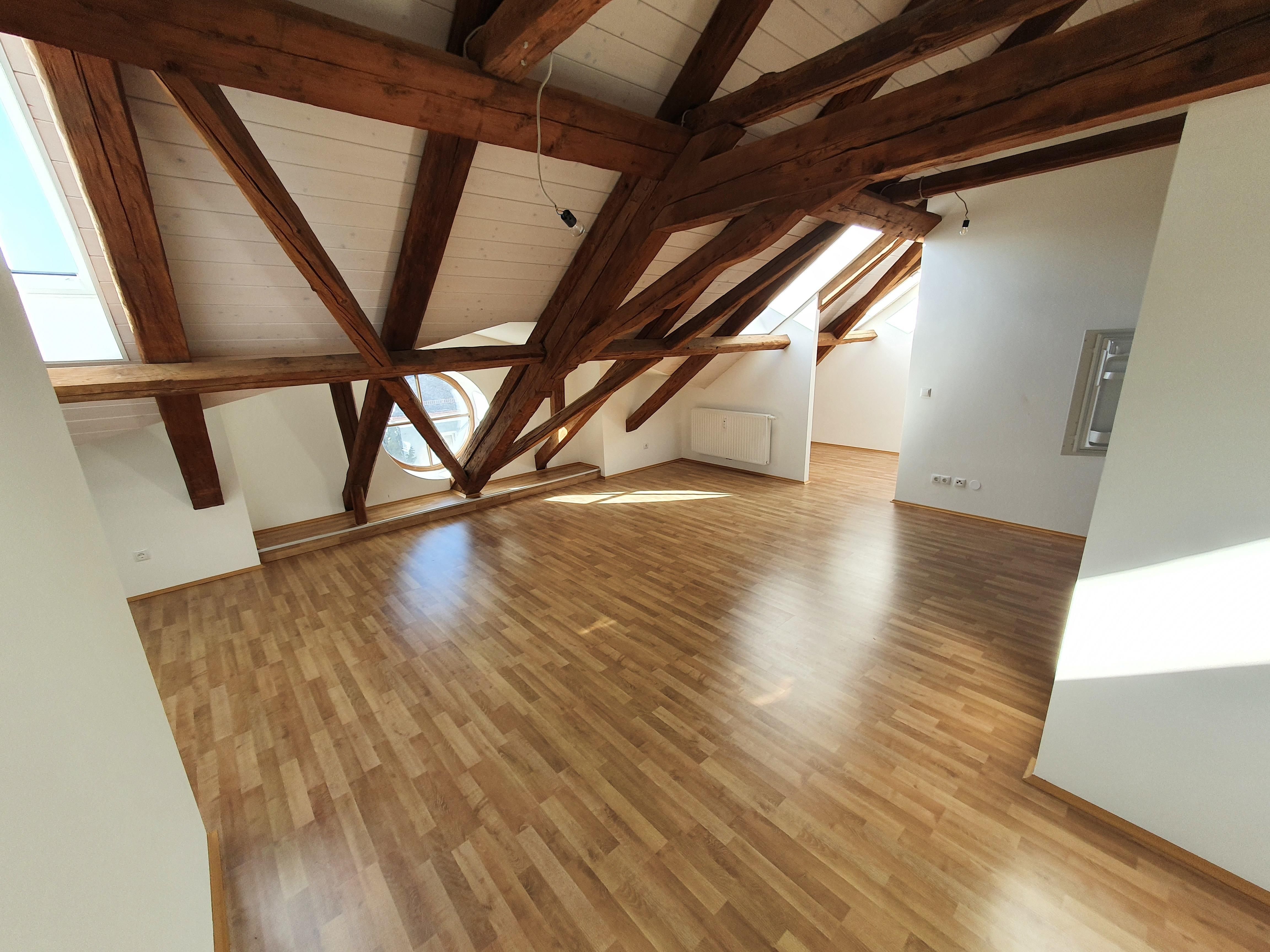 Geförderte 2-Zimmer-Wohnung im Dachgeschoss - 57,80m²