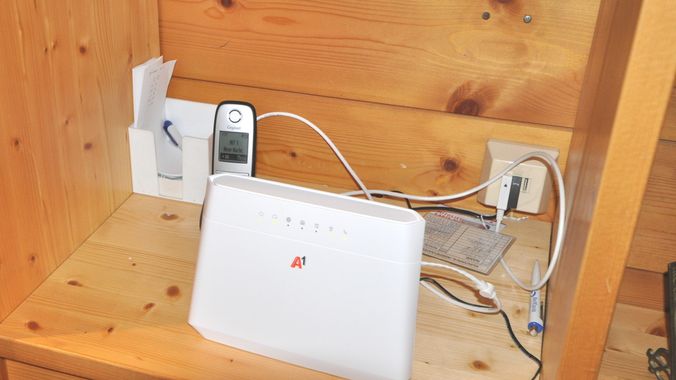 W-Lan und Telefonanschluss