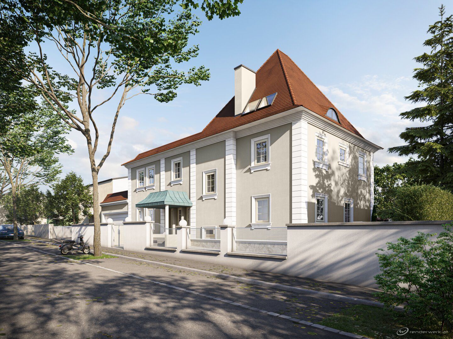Erstbezug nach Sanierung: Große Villa mit gartenseitiger Poolhalle in Mauer
