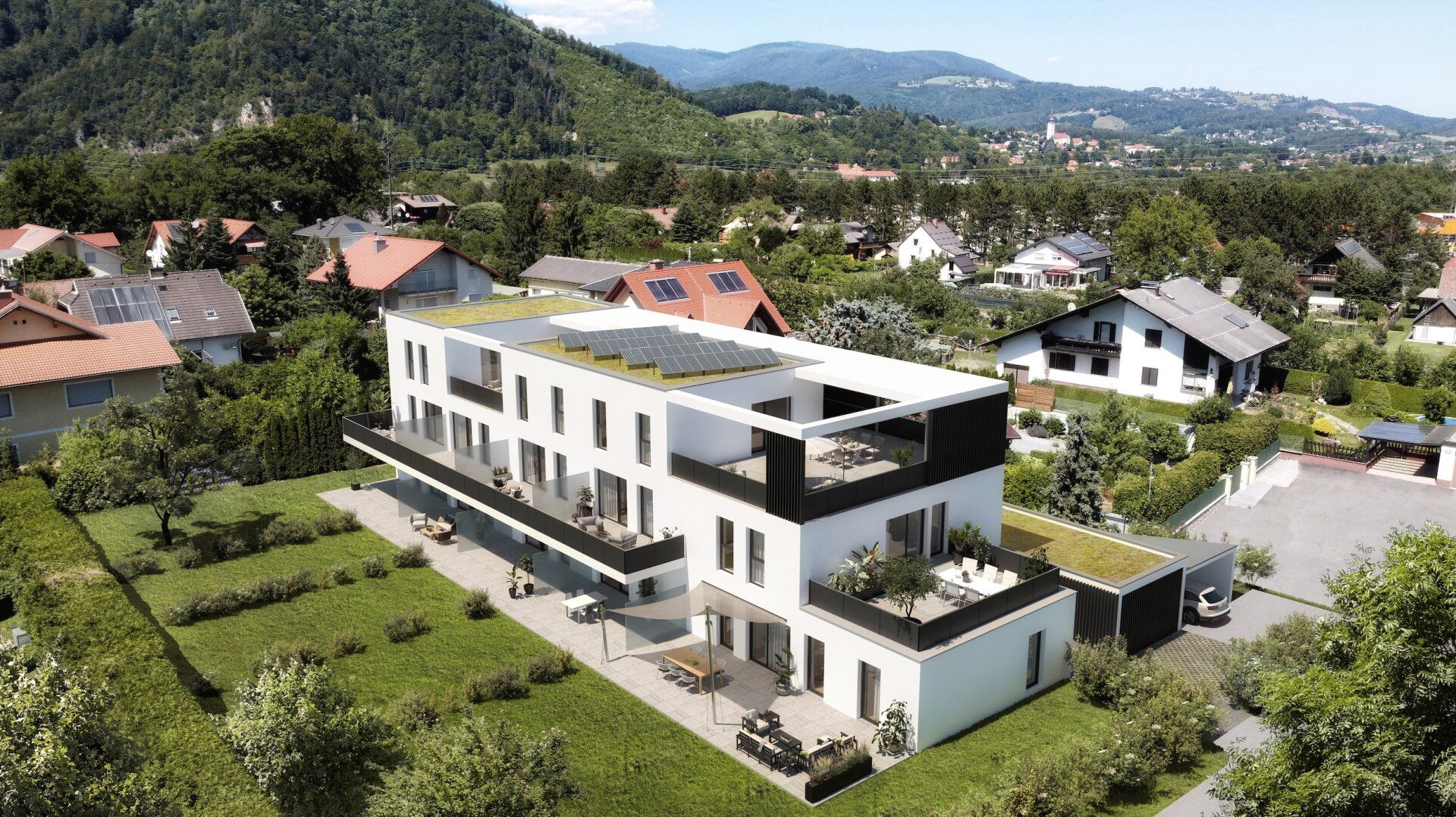 Neubauprojekt in Graz-Gösting - Wohnen im Grünen mit Stil und Privatsphäre! - VERKAUFSSTART