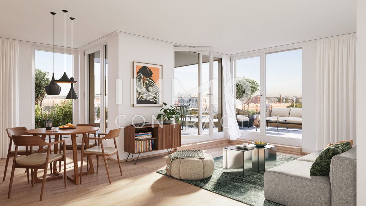 PROVISIONSFREI: Sonnige Vierzimmer-Wohnung mit weitläufigem Gartenblick (sehr gute Infrastruktur)