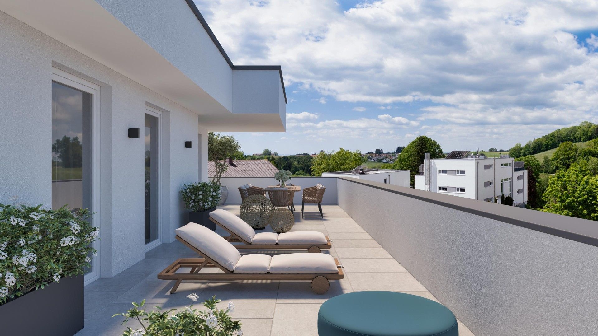 LICHTENBERG: NEUBAUPROJEKT mit 9 hochwertig ausgestatteten Eigentumswohnungen (Wohnflächen von ca. 60m² bis 106m²) + Freiflächen