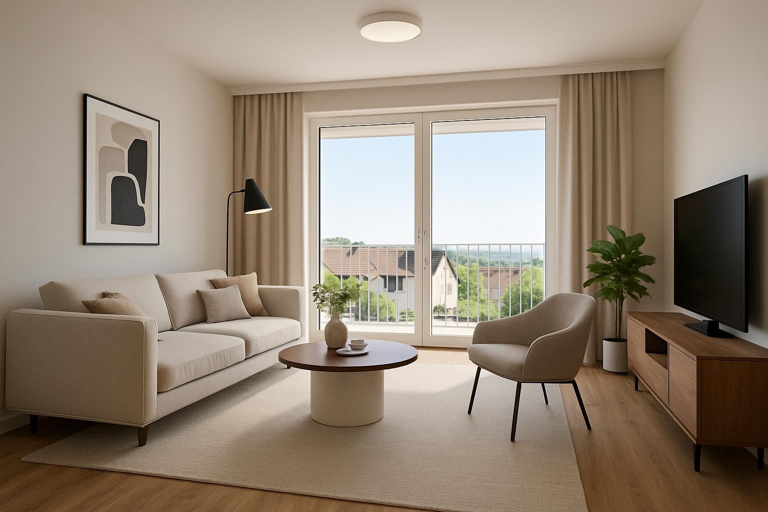 4-Zimmer-Wohnung mit großer Terrasse im FRIEDRICH