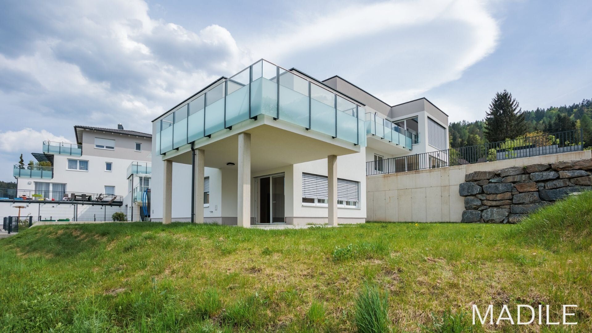 Finkenstein - Auenweg: Gartenwohnung Nähe Faaker See (Bezugsfertig, Neubau)
