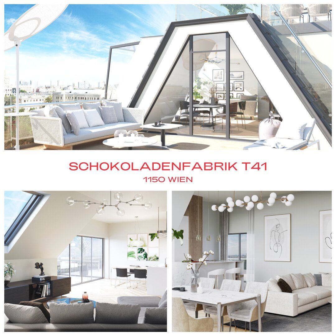 DIE SCHOKOLADENFABRIK - 4 Zimmer DG Penthouse mit 3 Terrassen