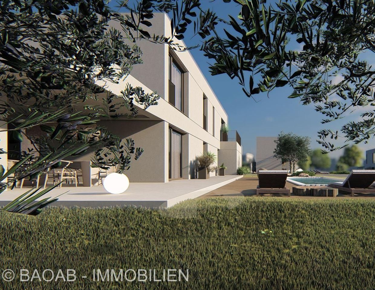 Moderne Neubau-Villa Porec-Nähe