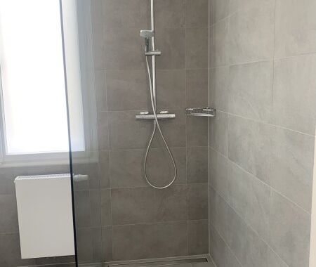 Bad: Dusche + WC
