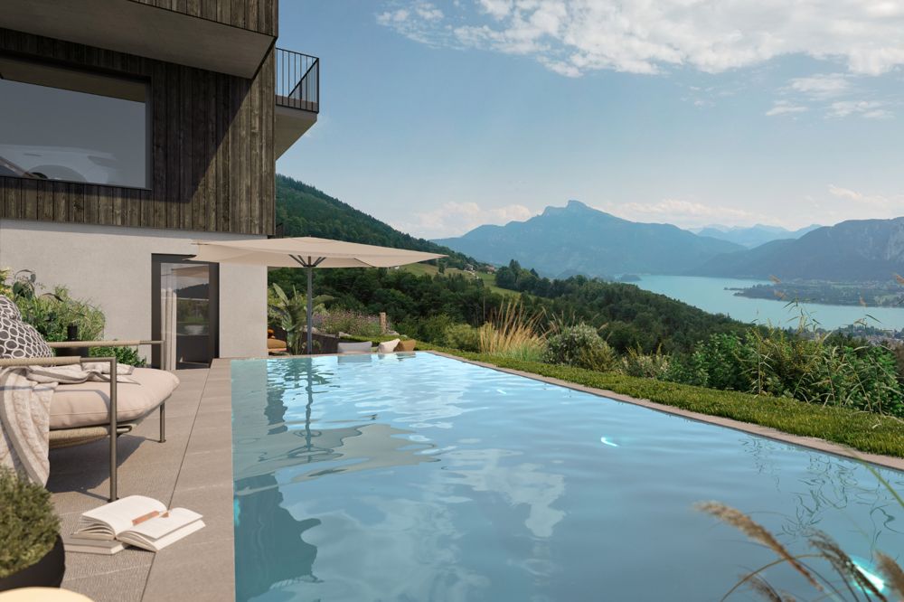 Mondsee Refugium: Architektur und Ausblick in vollkommener Harmonie