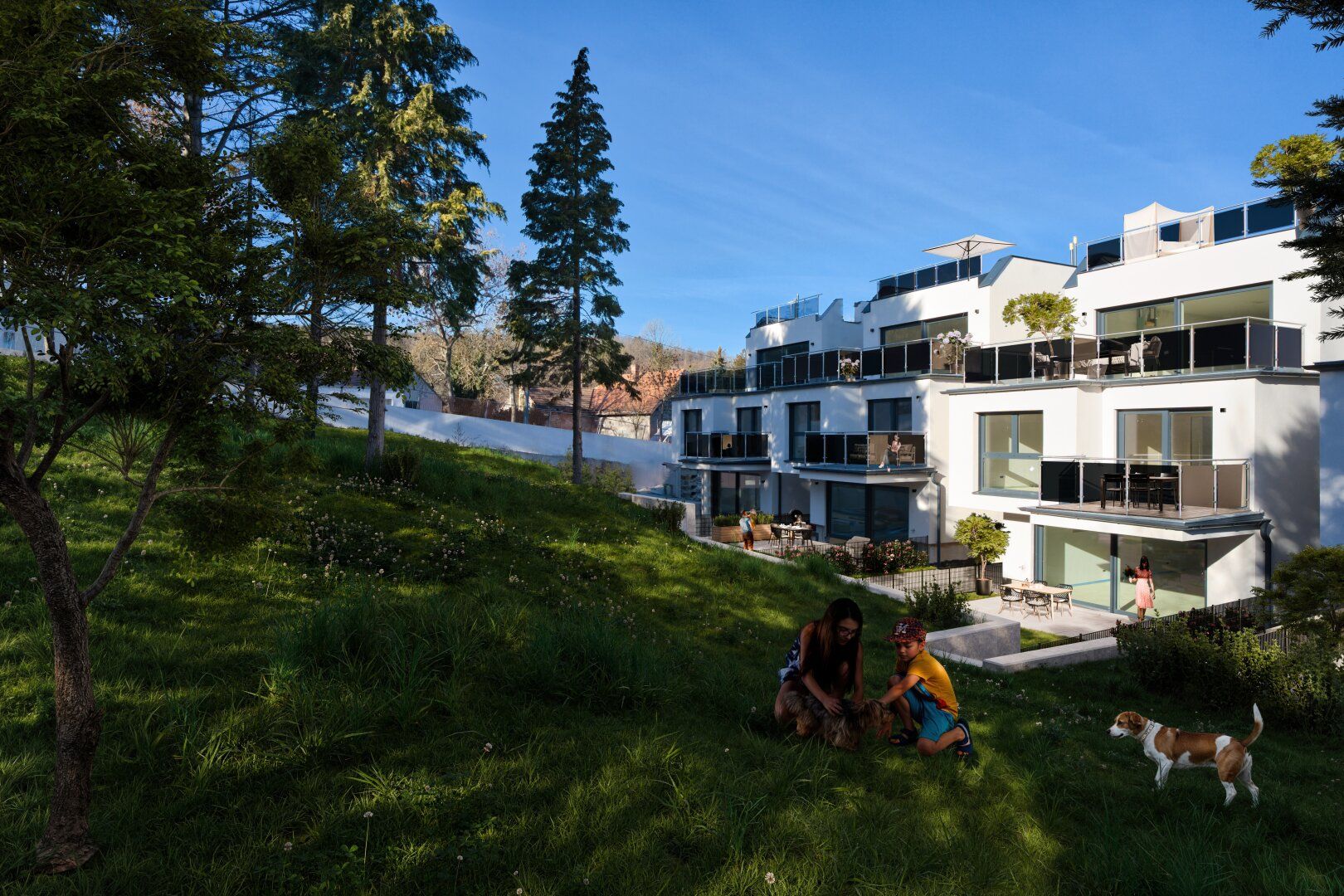 DIE LINDE - Exklusive Townhouses: Nachhaltiger Komfort in naturnaher Idylle