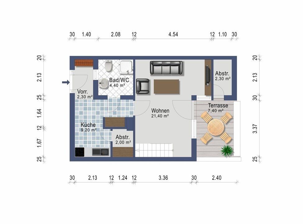 Coole Single Wohngalerie mit Balkon - provisionsfrei ab 1. November 2025 - Heizkosten inklusive