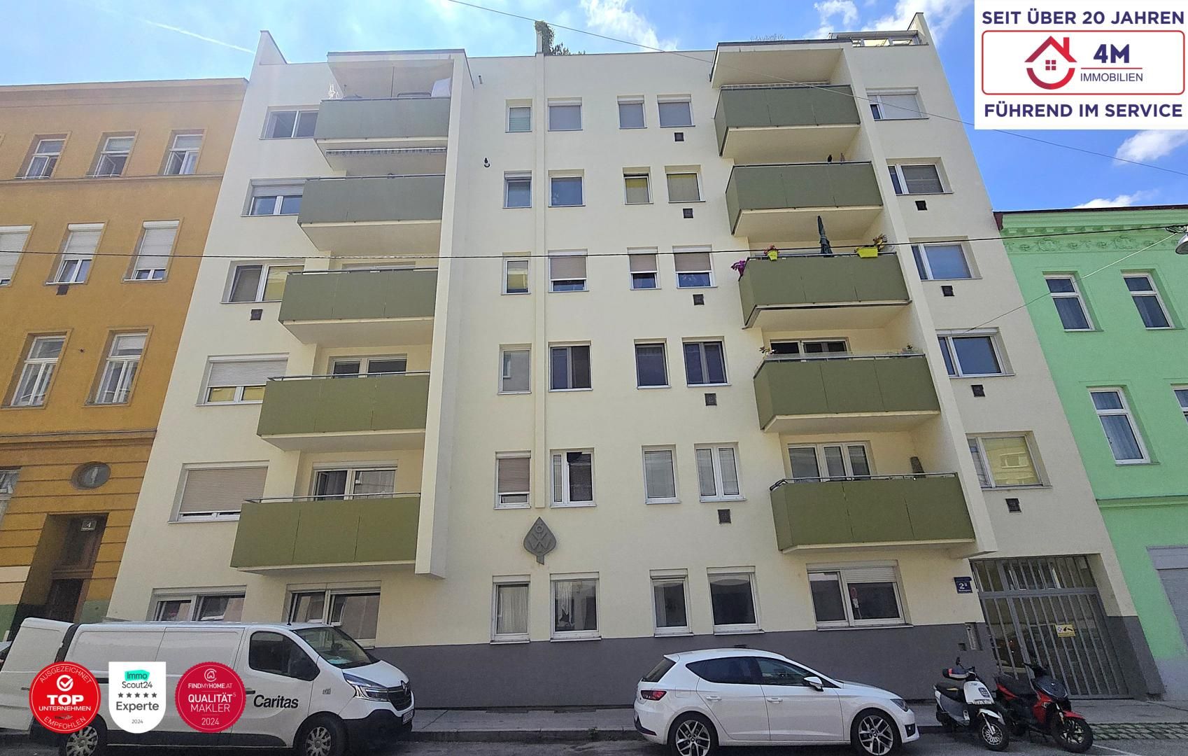   ️⭐nur 200 m von U1(Troststraße) -TOP-sanierte 3-Zimmer-Neubauwohnung mit Balkon  ️⭐