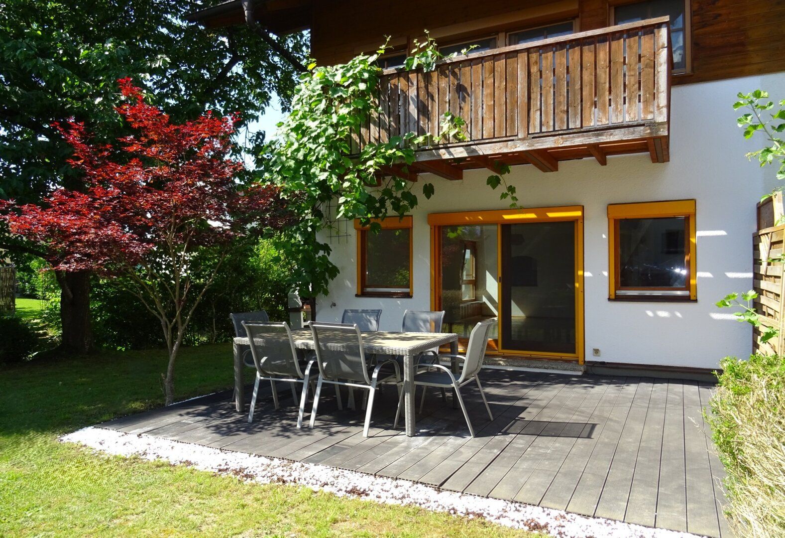 Charmantes Eckreihenhaus mit großem Garten in Obertrum am See