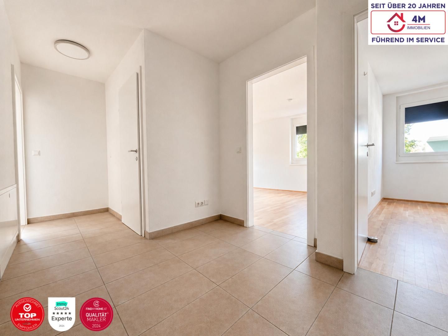 Moderne 3-Zimmer-Neubauwohnung mit Balkon ins Grüne - Vista 2