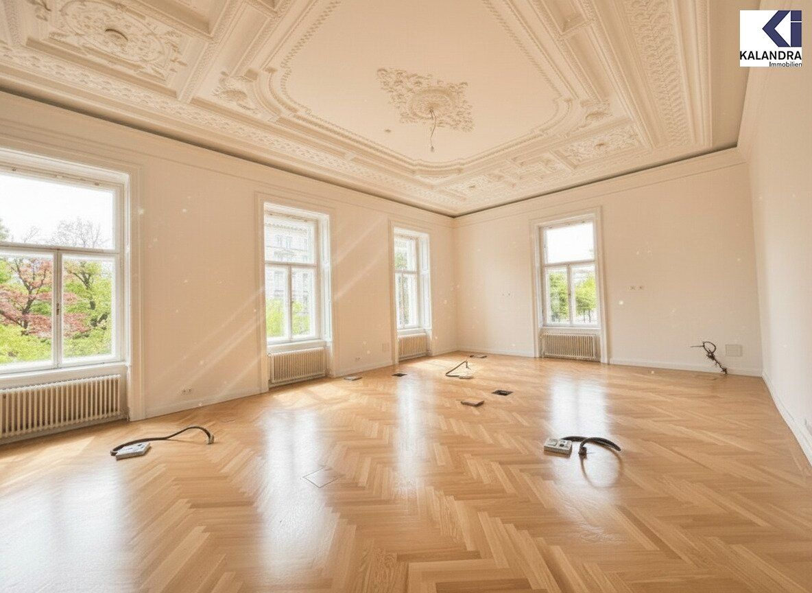 360° TOUR // REPRÄSENTATIVES ALTBAUBÜRO am PARKRING - Ansicht 2