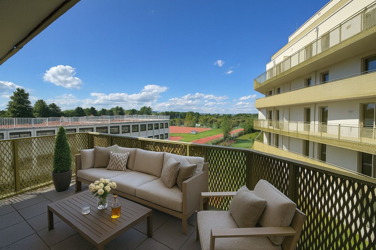Hirschfeld: U1 Leopoldau - Günstig und hochwertig: 3 Zimmer Wohnung mit Balkon