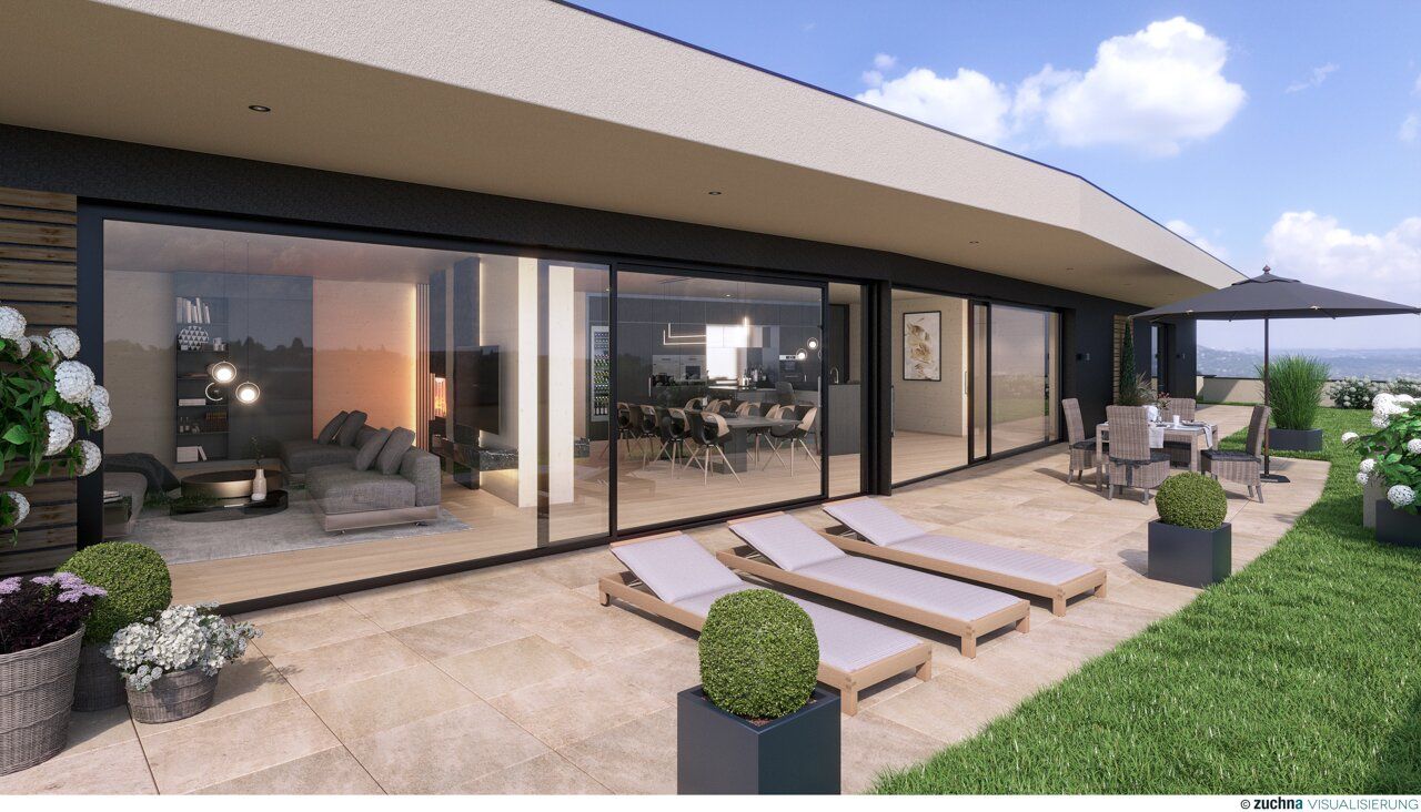 High-End Penthouse mit Rundum - Panorama über den Dächern von Vöcklabruck