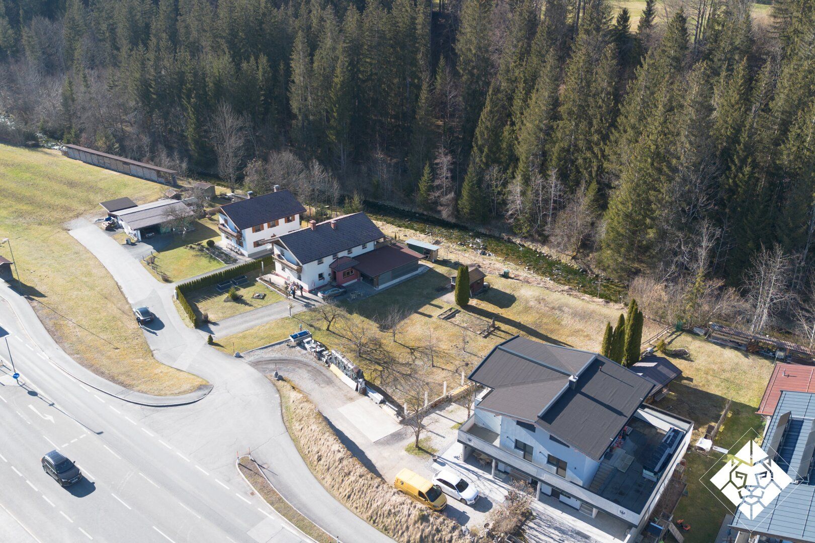 Sonniges Baugrundstück für Ihr Einfamilienhaus in Kössen! - Ansicht 2