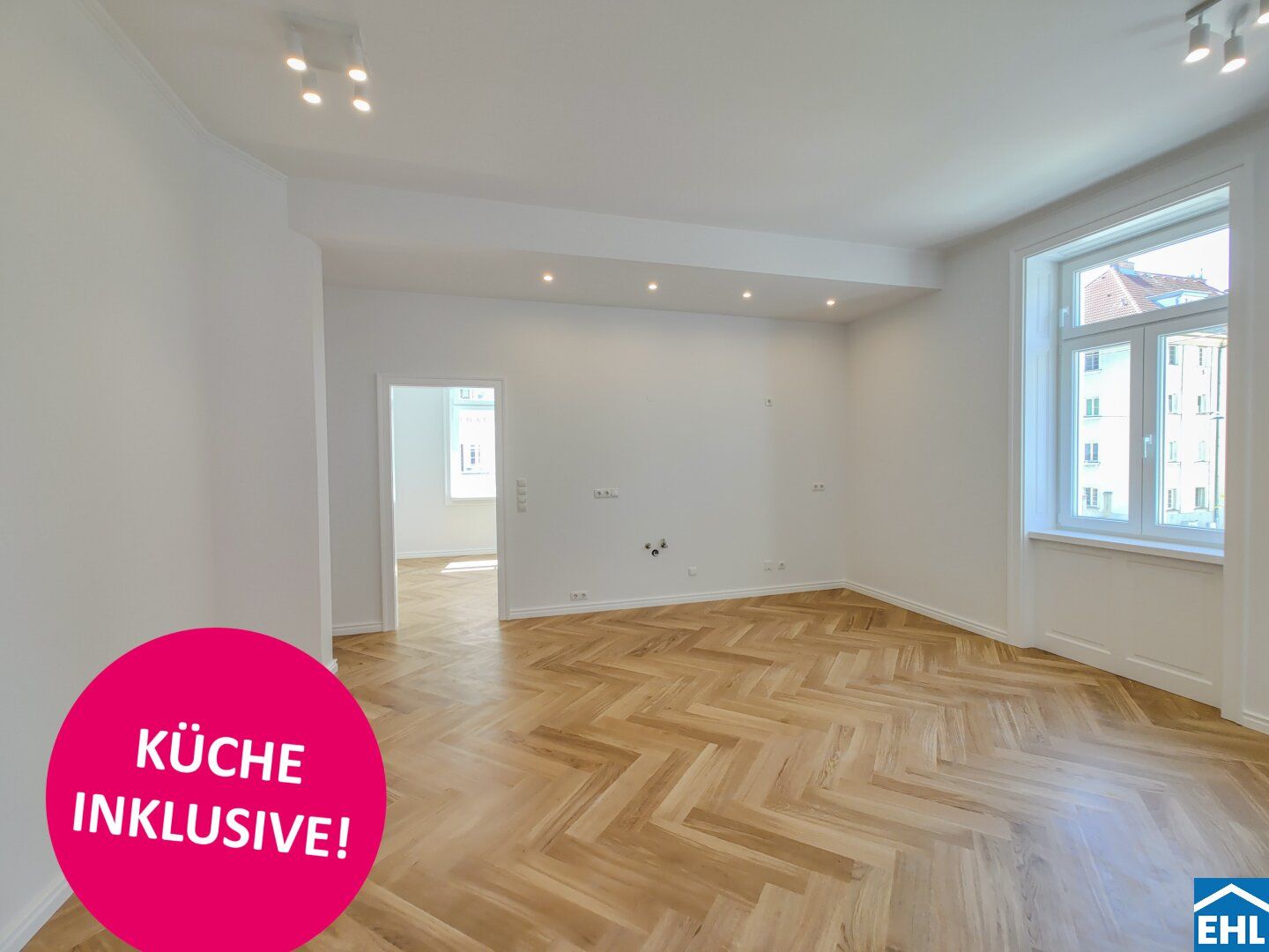 Historischer Altbau im Grünen: Wohnen in der Meißnergasse 2 - jetzt inklusive Küche!