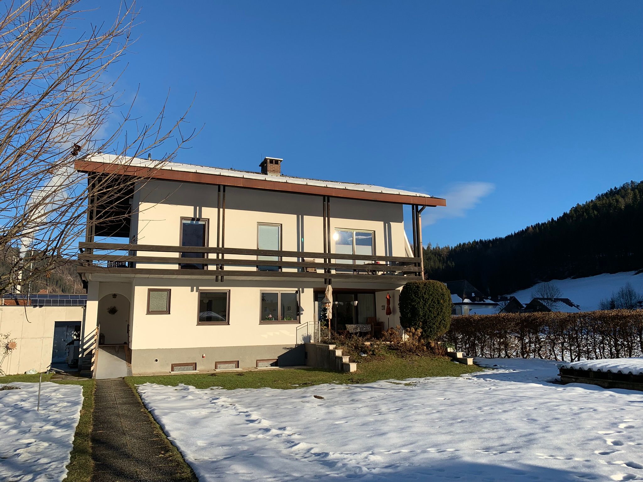 Leistbare Traumwohnung mit Garten, Terrasse und Pool im Herzen von Hinterstoder