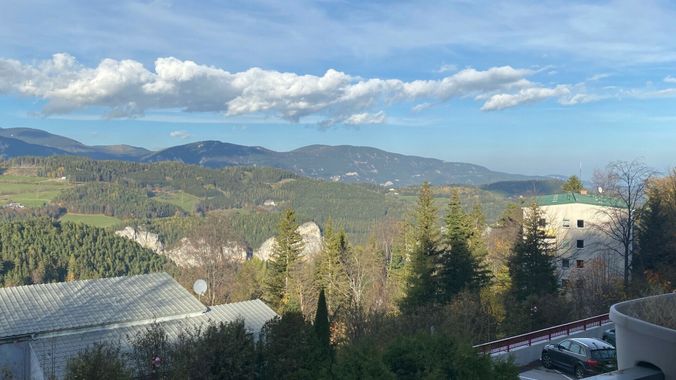 Ausblick vom Balkon