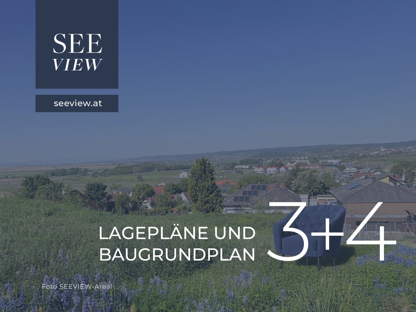 Neusiedl am See: 1.008 m² Baugrundstück mit Seeblick, Ruhelage - Ansicht 4