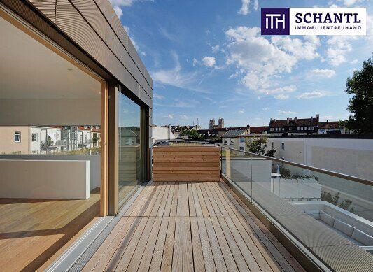 Nur noch kurze Zeit zu diesem Preis verfügbar - erleben Sie den Gipfel des Luxus - 100m² Penthouse mit atemberaubendem Blick über Graz, 3 Zimmer und Tiefgarage im exklusiven Neubau!