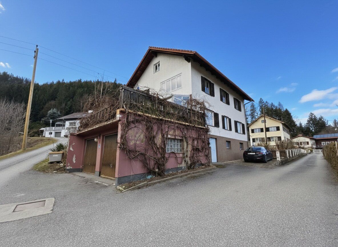 Wohnen mit Weitblick in Pernegg/Kirchdorf - Großzügiges Haus in erhöhter Aussichtslage mit Doppelgarage - View 3