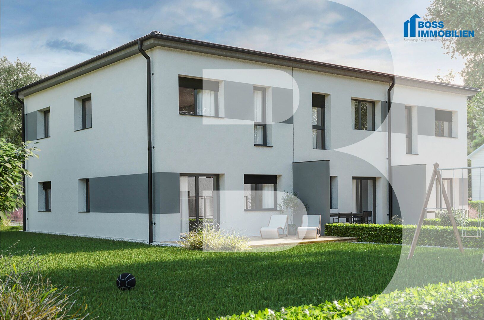 Trio - Haus 3, mit Garten, belagsfertig