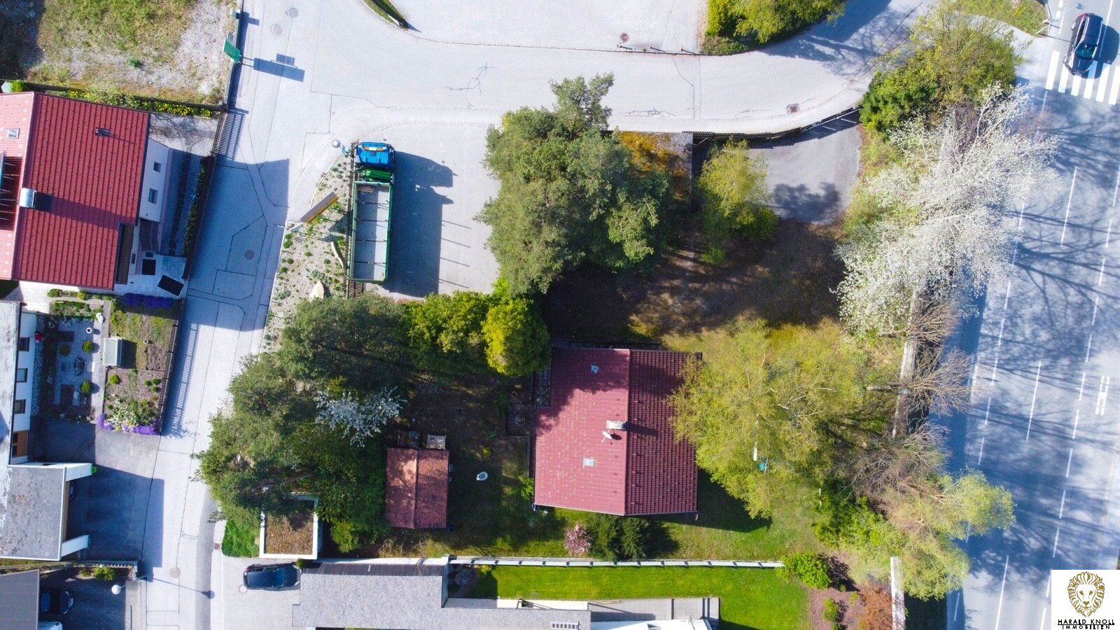 Traumhaftes Baugrundstück mit Altbestand in Tirol: 1291m² in Vomperbach - Ansicht 3