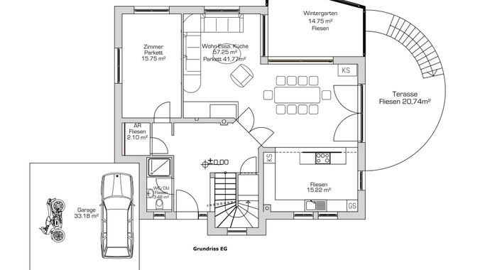 Grundriss EG