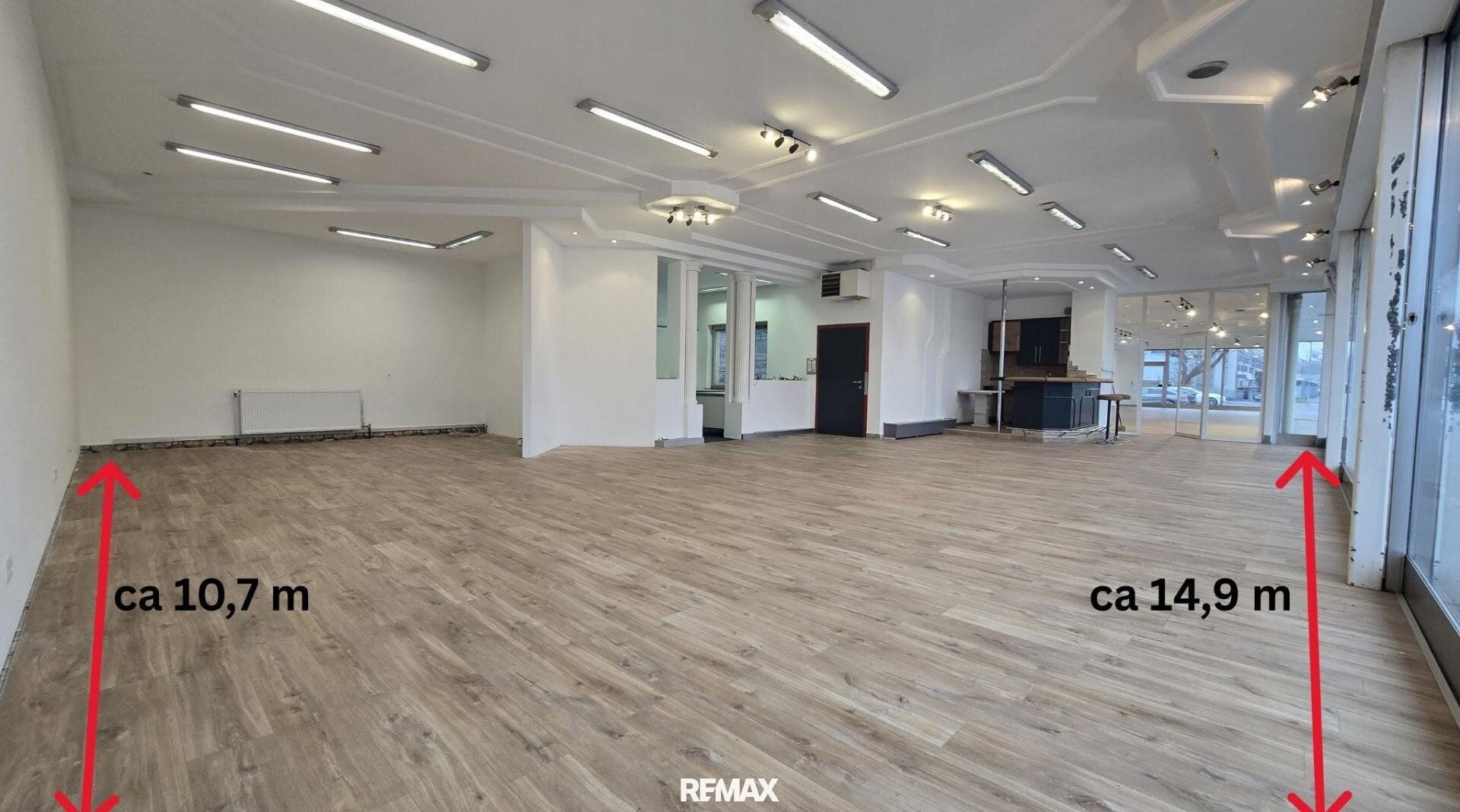 Attraktives Geschäftslokal in bester Auto-Frequenzlage von Leibnitz - 132 m² mit großer Glasfront Top 4 - Ansicht 2