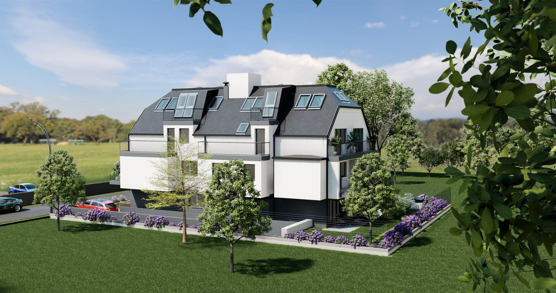Erstbezug! 2-Zimmer Wohnung mit Garten und Terrasse, Nähe Oberes Mühlwasser