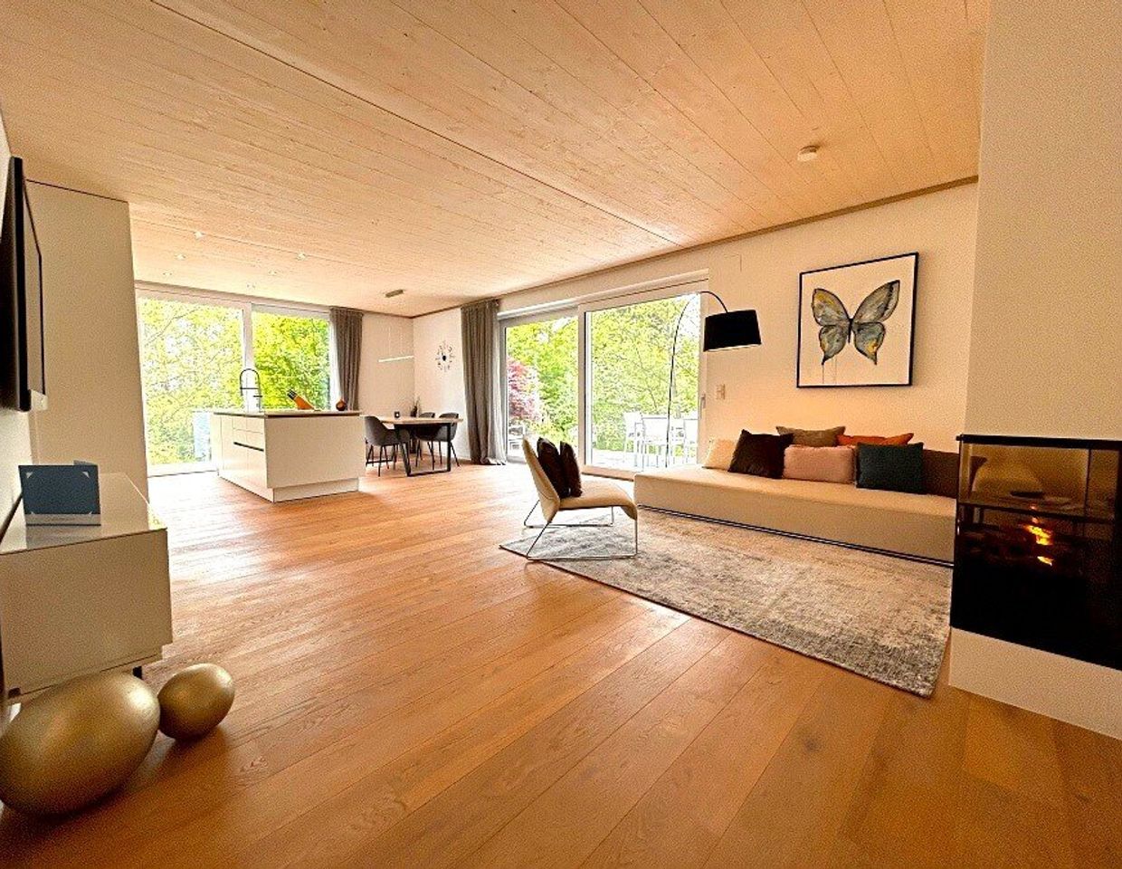 3-Zimmer Luxuswohnung mit Garten - Ruhe Oase in St. Lorenz-Mondsee