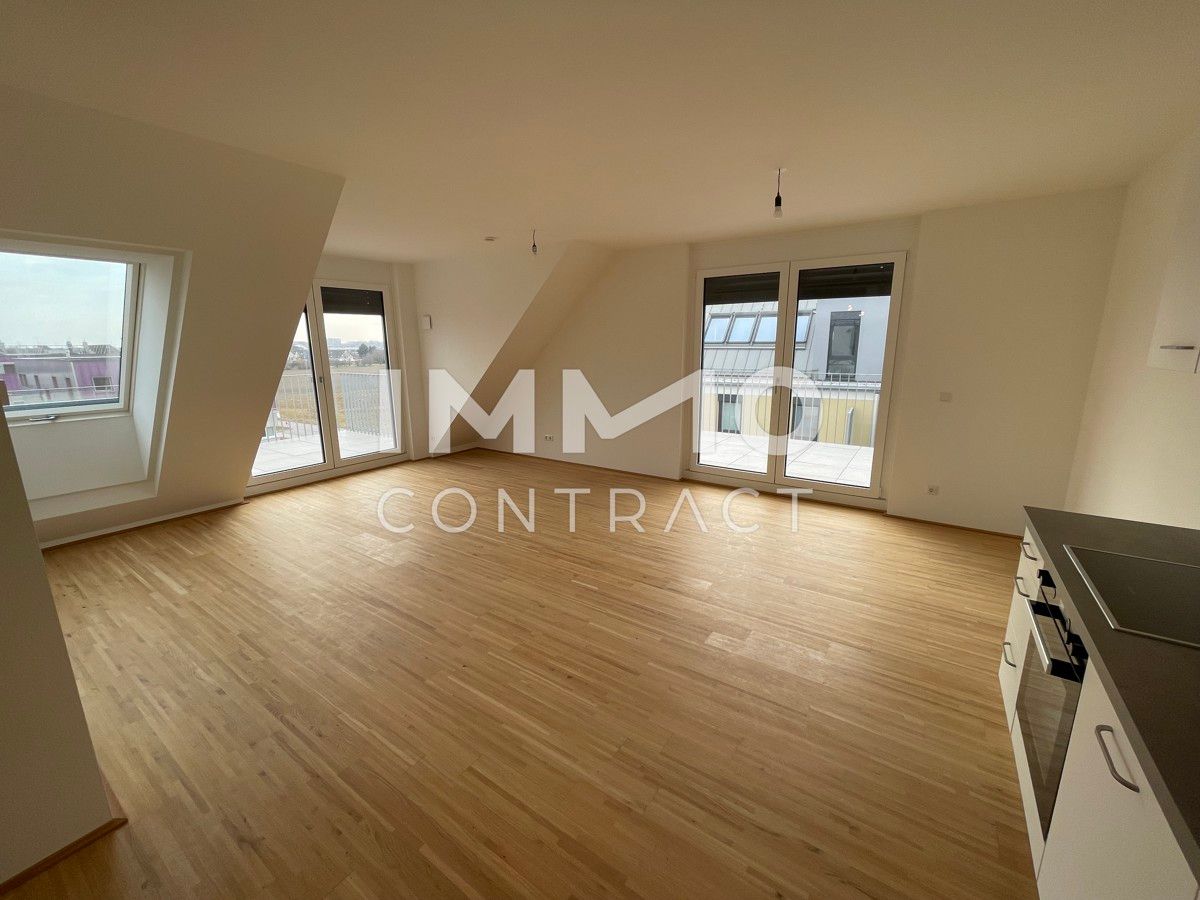 2 Dachterrassen & 2 Monate mietfrei - 3-Zimmer-DG-Wohnung mit Kühlung