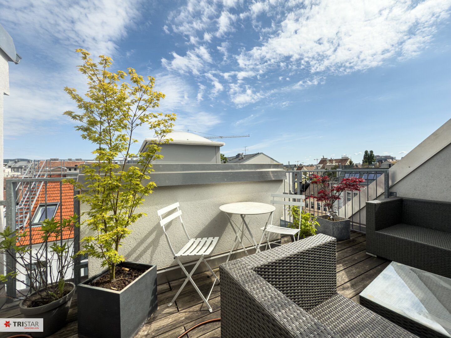 NEU:::STYLISCH UND MODERN - Penthouse mit Terrasse und Lift bis in die Wohnung - Komplett saniertes Haus, ruhige Lage und hochwertige Ausstattung:::