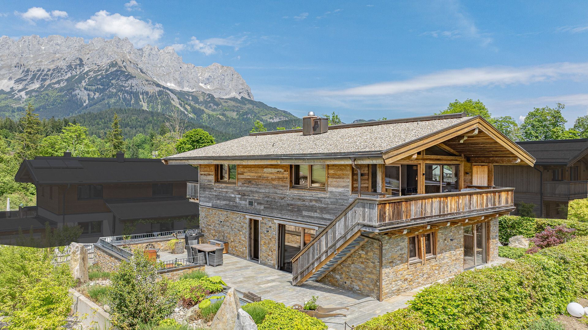 Luxuschalet mit Kaiserblick unmittelbar am Skilift