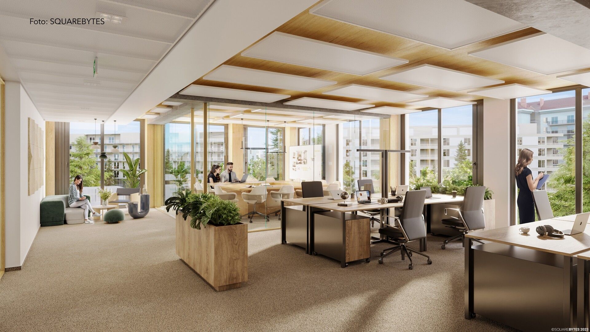 Leopold Quartier OFFICE - Büroflächen in neuem Projekt am Donaukanal - Ansicht 4