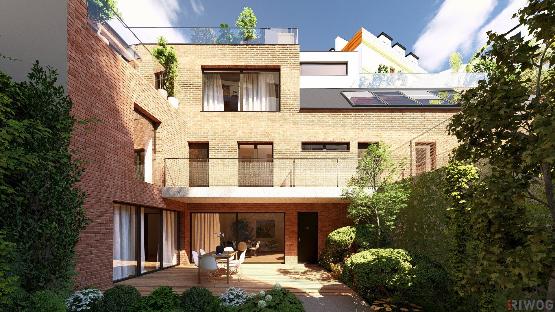 GROHGASSE 10 | komplett innenhofseitige 2-Zimmer Gartenwohnung mit exklusiver Ausstattung | Fernwärme u. Bodenkühlung