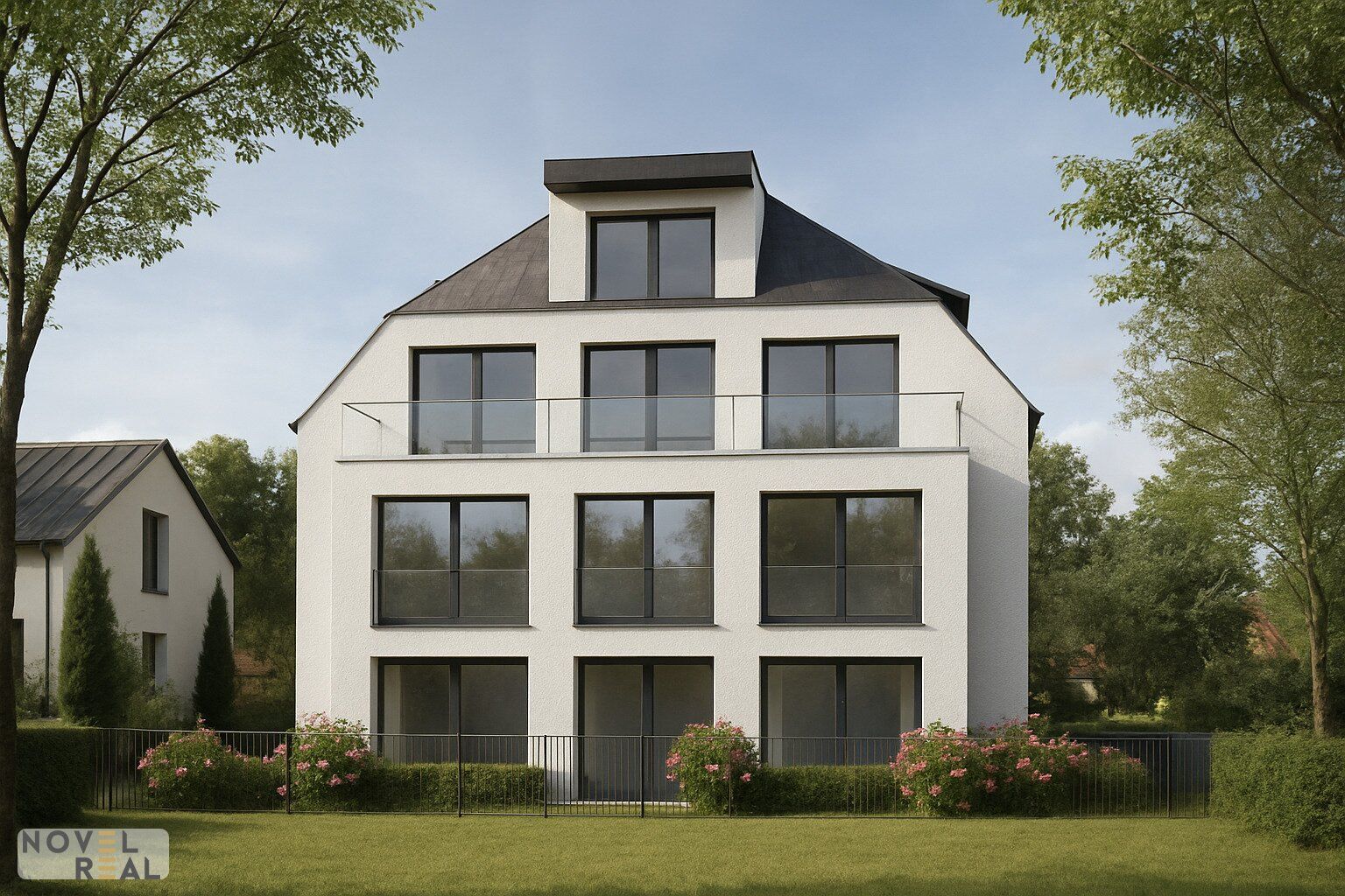 Außergewöhnliche DG-Wohnung mit 4 Terrassen und eigenem Liftzugang!