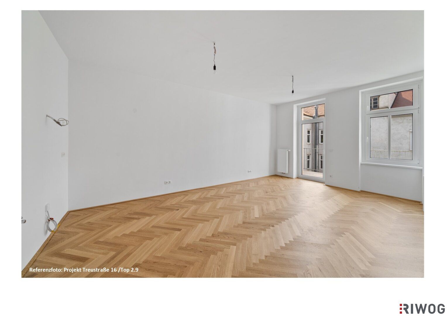 3-Zimmer Altbauwohnung mit Innenhofbalkon nahe dem Augarten | Erstbezug nach Sanierung - Prikaz 2