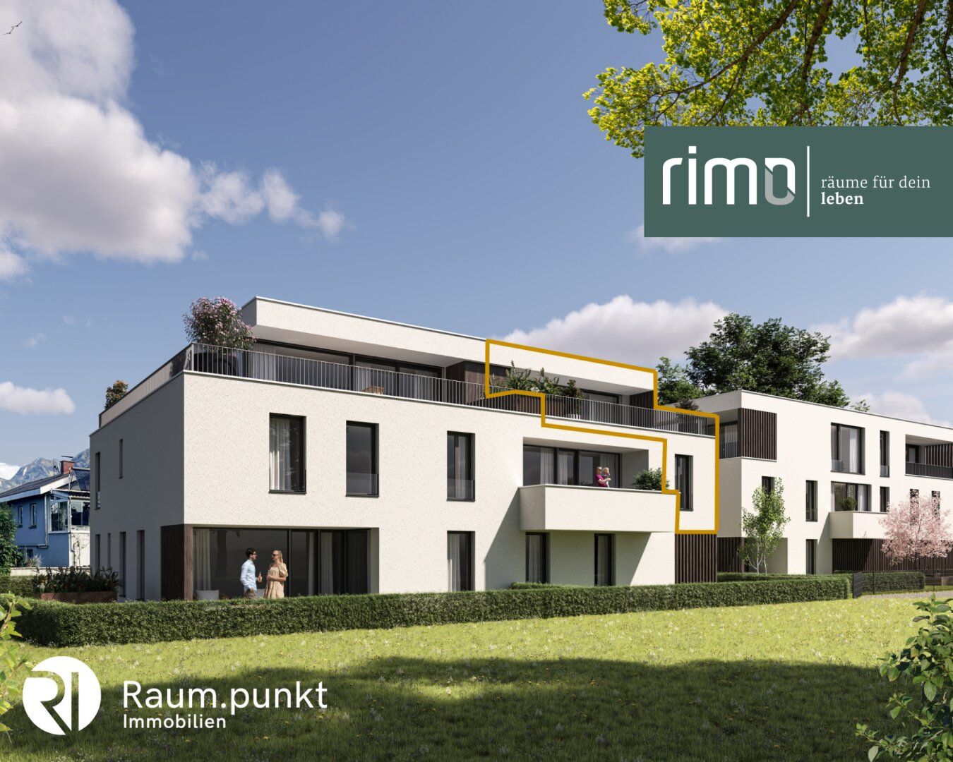 Einzigartige 4-Zimmer-Maisonette-Wohnung im Dachgeschoss - Top B5