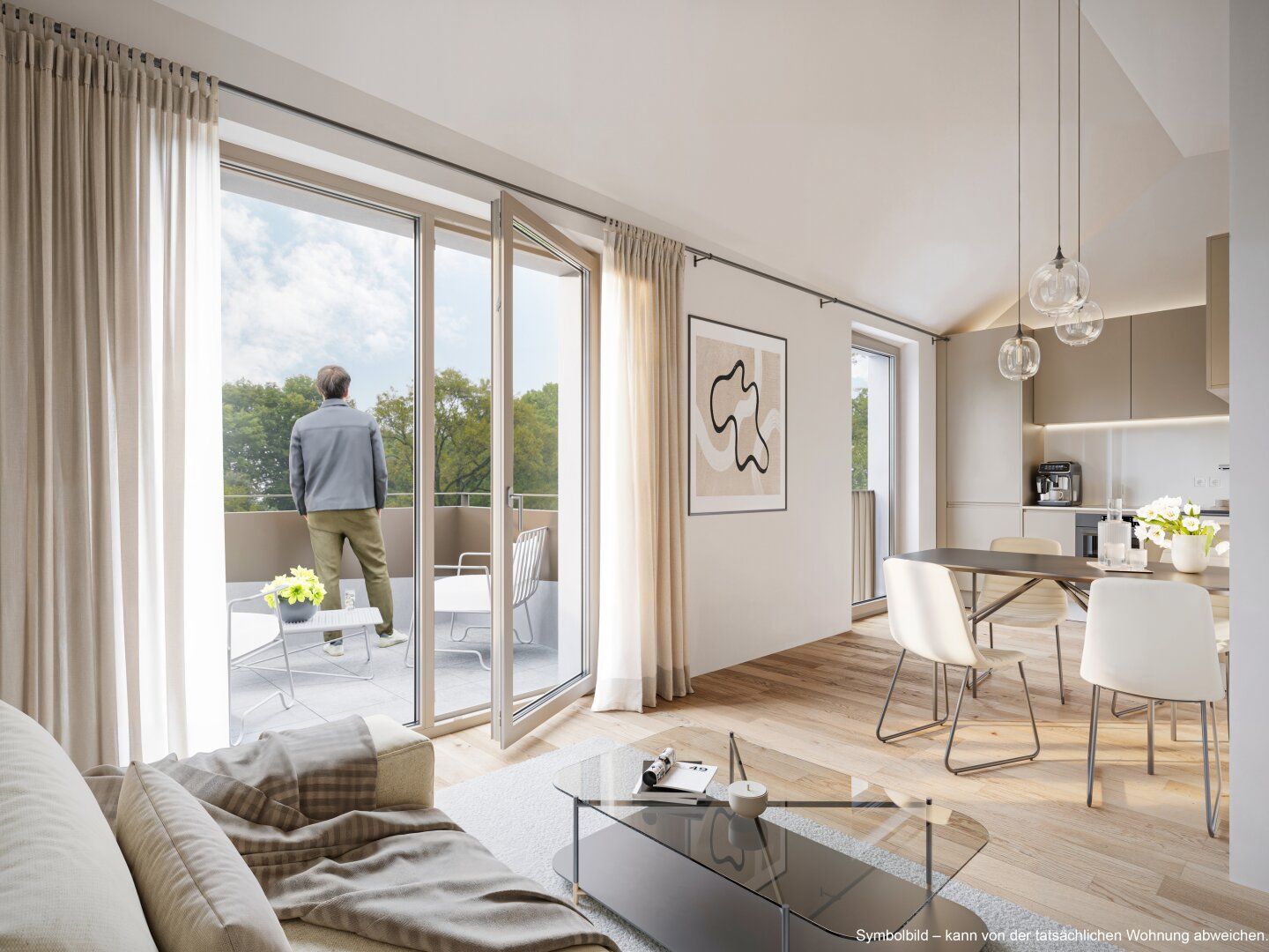 LAVITA - Moderne Maisonette-Wohnung unweit der Wiener Stadtgrenze - Erstbezug mit hochwertiger Ausstattung, Balkon und idealer Verkehrsanbindung