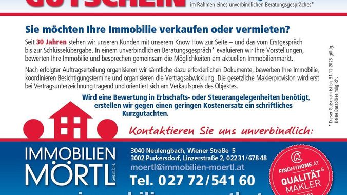 Gutschein_Immobilien Mörtl