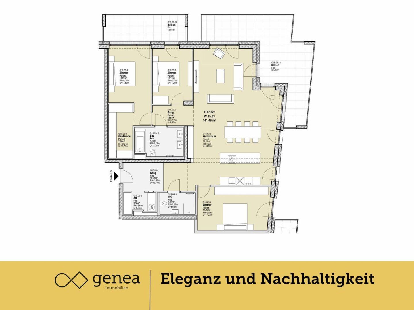 Wohnung – Graz, Reininghaus, Eggenberg - Ansicht 3