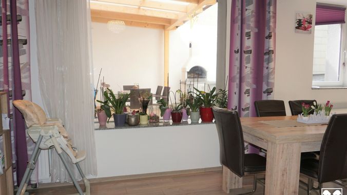 Großes Küchenfenster