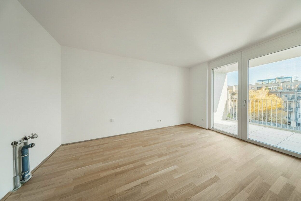SOFORT VERMIETEN >> charmante 3-Zimmer Vorsorgewohnung mit bodentiefen Fenstern und 2 Balkone >> Top Anbindung - Ansicht 4
