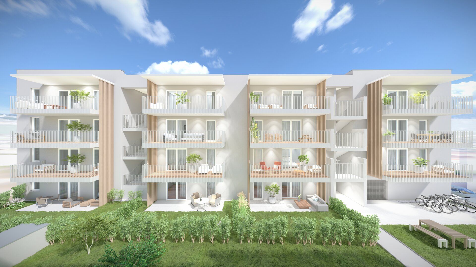 Erstbezug: Moderne 4-Zimmer-Wohnung mit großzügigem Balkon