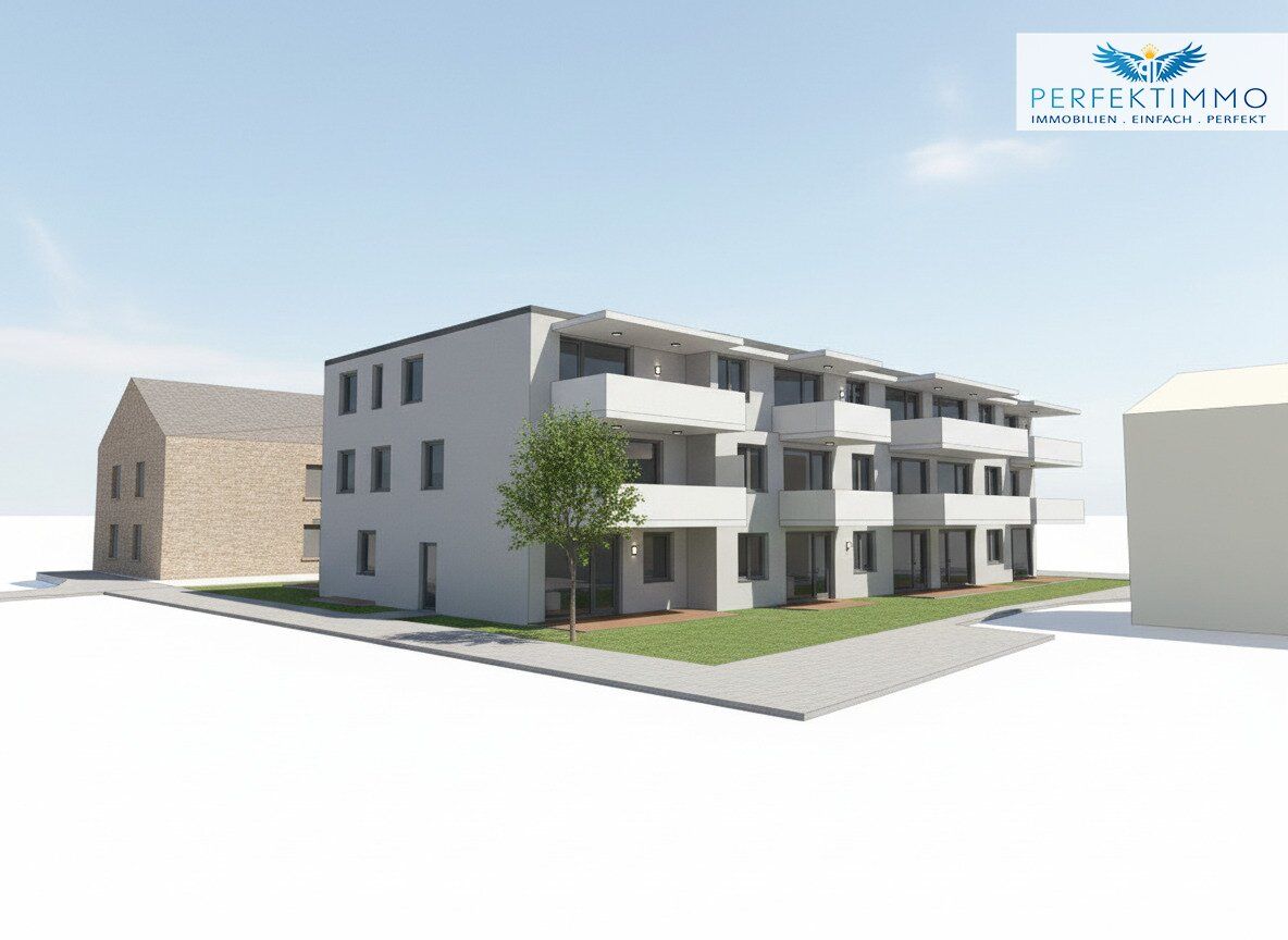 Wohnbauförderung möglich! 3-Zimmer-Neubauwohnung Top W 3 mit Terrasse & Garten sowie 1 TG-Platz *RESERVIERT* - Ansicht 2