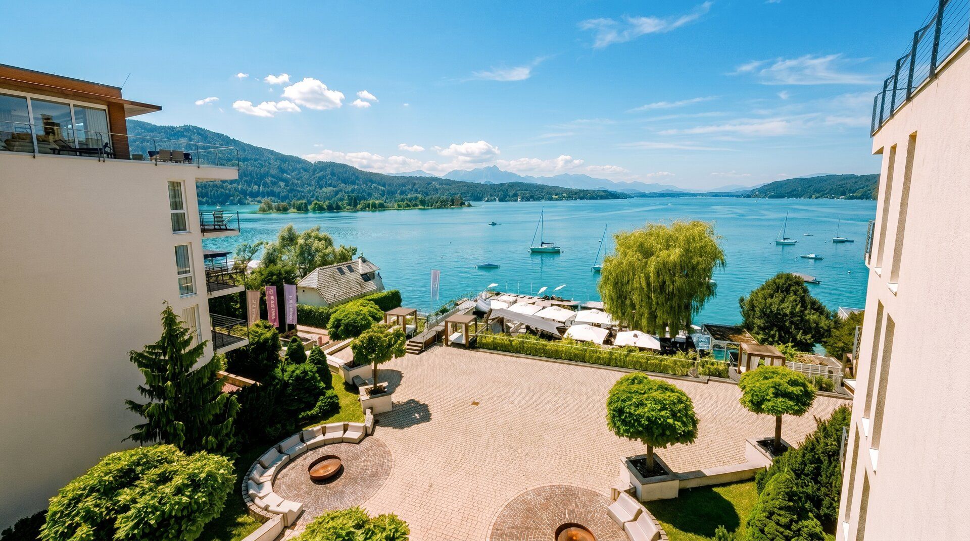 Stilvolles Lake-Suite-Appartement mit Seezugang und Seeblick - Mehr